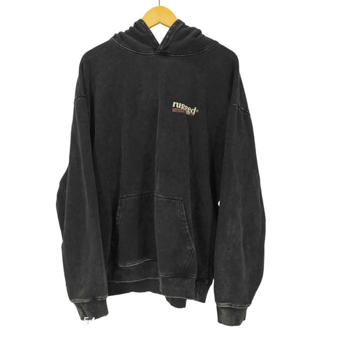 Rugged Tokyo ウォシュド 加工 ピグメントダイ フーディー パーカー メンズ JPN:XL
