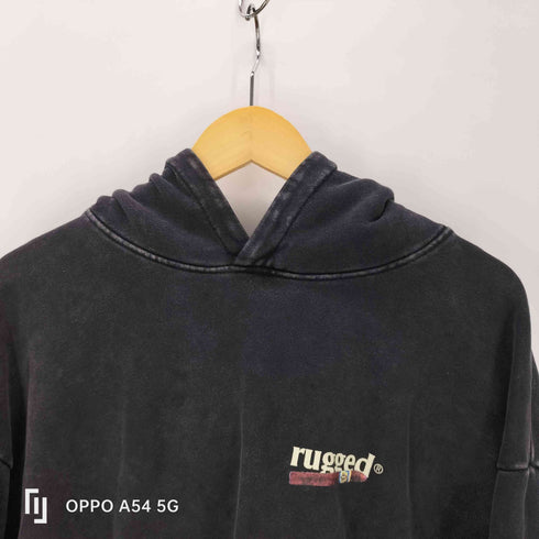 Rugged Tokyo ウォシュド 加工 ピグメントダイ フーディー パーカー メンズ JPN:XL