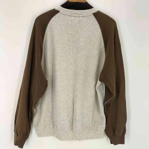 エクストララージ XLARGE WAFFLE RAGLAN CREWNECK メンズ L