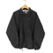 SNAP N WEAR 星条旗タグ ナイロン ブラック コーチ ジャケット 裾ドローコード メンズ import:L