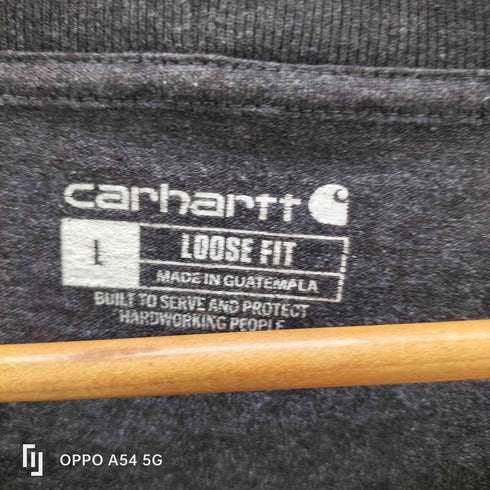 カーハート Carhartt LOOSE FIT HEAVYWEIGHT SHORT-SLEEVE POCKET T-SHIRT ポケット S/S Tシャツ メンズ import:L