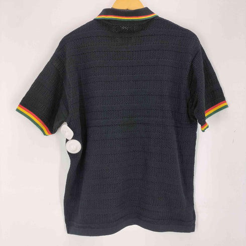 エクストララージ XLARGE ZION BOB MARLEY MESH KNIT POLO SHIRT メンズ JPN:L