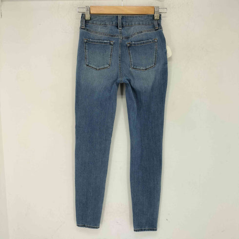 アズールバイマウジー AZUL by moussy A PERFECT DENIM AIR ダメージ加工 スキニーデニムパンツ レディース JPN:XS