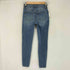 アズールバイマウジー AZUL by moussy A PERFECT DENIM AIR ダメージ加工 スキニーデニムパンツ レディース JPN:XS