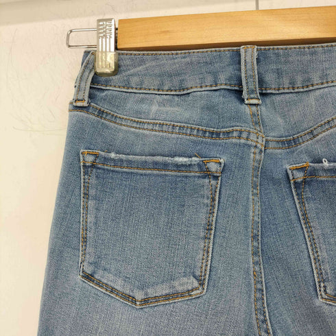 アズールバイマウジー AZUL by moussy A PERFECT DENIM AIR ダメージ加工 スキニーデニムパンツ レディース JPN:XS