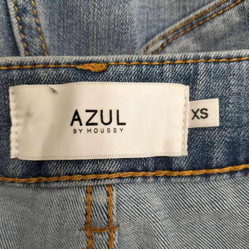 アズールバイマウジー AZUL by moussy A PERFECT DENIM AIR ダメージ加工 スキニーデニムパンツ レディース JPN:XS