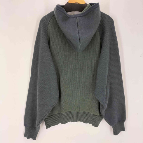 エックスガール X-girl LOGO JACQUARD ZIP UP KNIT HOODIE レディース ONE SIZE