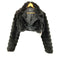 ATMOSPHERE faux fur フェイクファー クロップド ジャケット レディース M