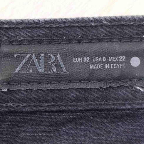 ザラ ZARA ANKLE RELAXED MID-RISE JEANS メンズ 32
