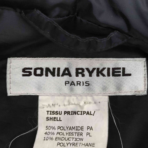 ソニアリキエル SONIA RYKIEL ジップデザインナイロンコート レディース