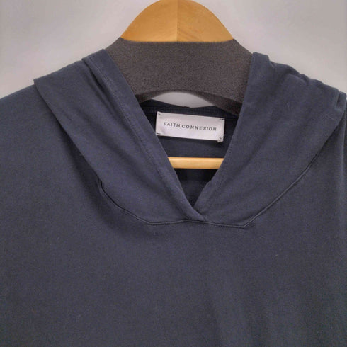 フェイスコネクション FAITH CONNEXION フード付き オーバーサイズTシャツ レディース XS