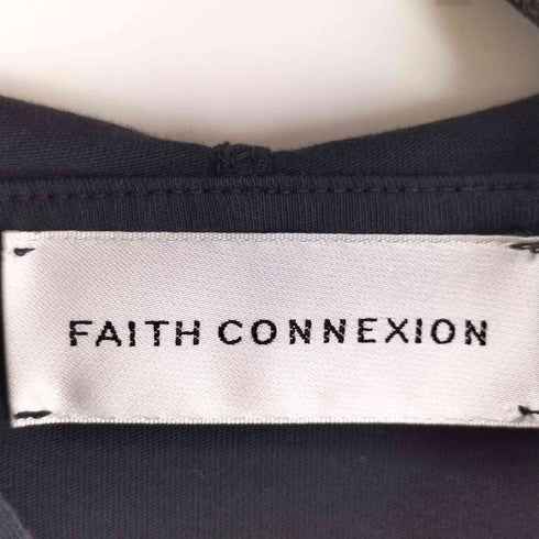 フェイスコネクション FAITH CONNEXION フード付き オーバーサイズTシャツ レディース XS
