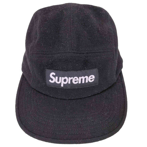 シュプリーム Supreme 13AW LORO PIANA WOOL CAMP CAP メンズ