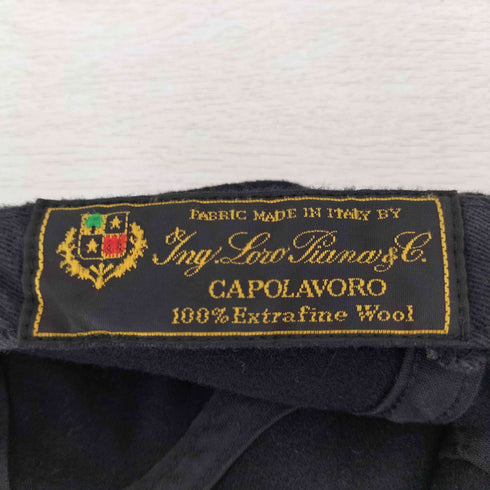 シュプリーム Supreme 13AW LORO PIANA WOOL CAMP CAP メンズ