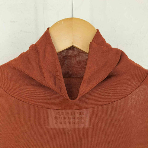 メゾンマルジェラ Maison Margiela シースルー ハイネック長袖カットソー レディース import:XS