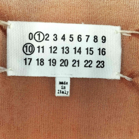 メゾンマルジェラ Maison Margiela シースルー ハイネック長袖カットソー レディース import:XS