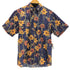 バナナリパブリック BANANA REPUBLIC SAFARI & TRAVEL 80~90S 総柄シャツ メンズ import:XS