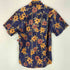 バナナリパブリック BANANA REPUBLIC SAFARI & TRAVEL 80~90S 総柄シャツ メンズ import:XS