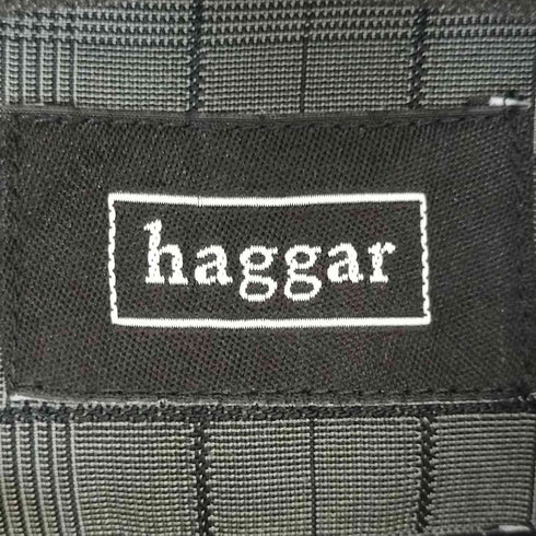 ハガー HAGGER チェック柄ボックスシャツ メンズ