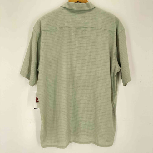 ロアークリバイバル roark revival ボックス シースルー 開襟S/Sシャツ メンズ L