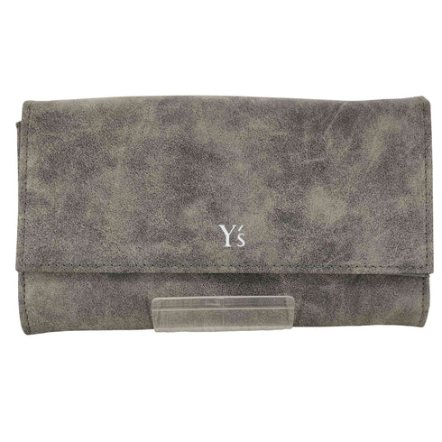 ワイズ Ys スナップボタンレザーロングウォレット レディース