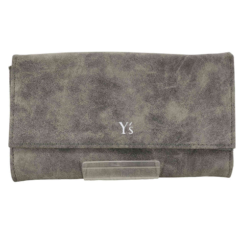 ワイズ Ys スナップボタンレザーロングウォレット レディース