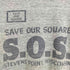 DOWNERWEAR S.O.S Tシャツ シングルステッチ メンズ import:M