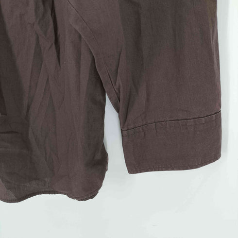 ザラ ZARA ポプリンスカーフシャツ レディース import:L