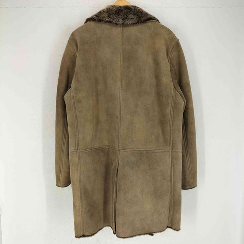 バーバリーロンドン BURBERRY LONDON 裏地ファー ムートンレザー コート レディース import:M
