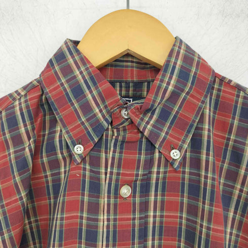 ポロバイラルフローレン Polo by RALPH LAUREN BLAIRE 100 COTTON ボタンダウン チェック シャツ メンズ import:XS