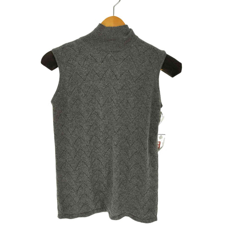 CASHMERE100 ノースリーブタートルネックニット レディース FREE