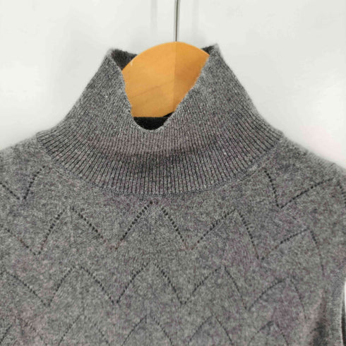 CASHMERE100 ノースリーブタートルネックニット レディース FREE