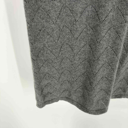 CASHMERE100 ノースリーブタートルネックニット レディース FREE