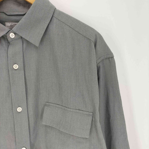 ジャーナルスタンダードレリューム JOURNAL STANDARD relume 26SS 異素材 L/S レギュラー カラー シャツ メンズ JPN:M