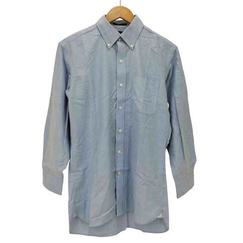 ランズエンド LANDS END SUPIMA COTTON オックスフォード L/S ノンアイロン ボタンダウン シャツ メンズ 39-78