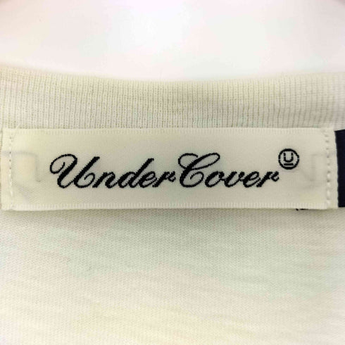 アンダーカバー UNDERCOVER 15ss Adventure期 TELEVISION ADVENTURE 両面プリント 半袖Tシャツ メンズ JPN:2