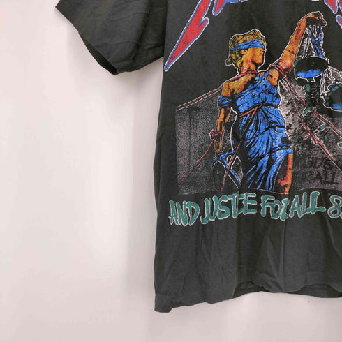 バンド グラフィック プリント S/S クルーネック Tシャツ メンズ M