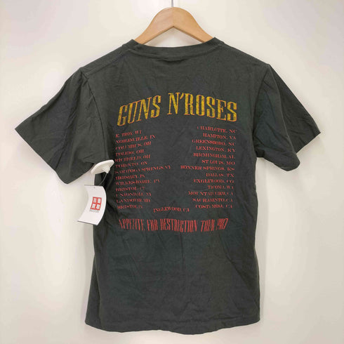バンド グラフィック プリント S/S クルーネック Tシャツ メンズ M