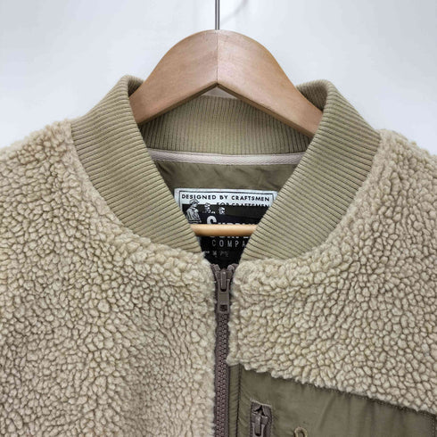 ジップアップ フリース ジャケット メンズ import:L