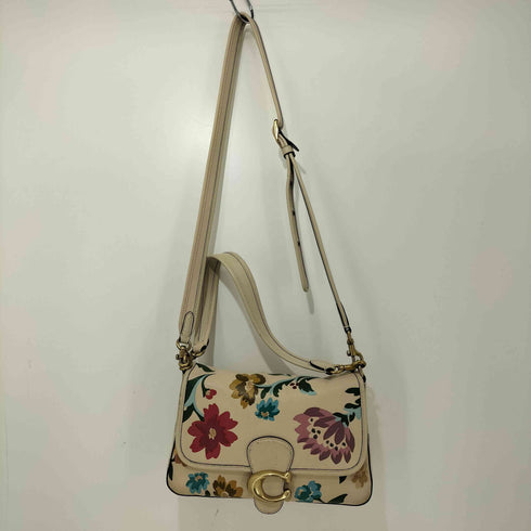 コーチ COACH フローラル 2WAY ソフトタビー ショルダーバッグ レディース