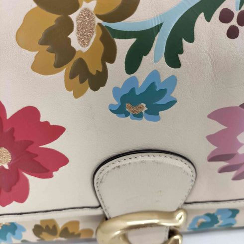 コーチ COACH フローラル 2WAY ソフトタビー ショルダーバッグ レディース