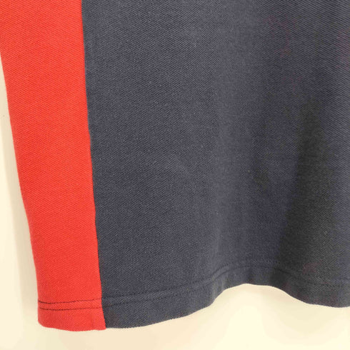 ポロバイラルフローレン Polo by RALPH LAUREN 90-00s CUSTOM FIT ビッグポニー USA エンブレム ナンバリング 刺繍 L/S ラガーシャツ メンズ import:L
