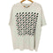 ニーマンマーカス Neiman Marcus 00s PORT and COMPANYボディダメージ加工 両面プリント クルーネック 半袖Tシャツ メンズ import:XL