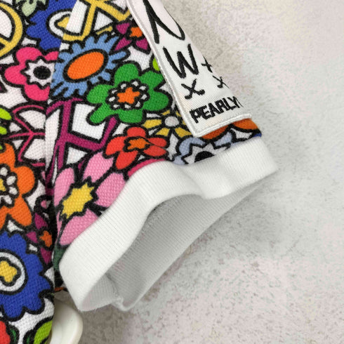 パーリーゲイツ PEARLY GATES 総柄ナンバリングポロシャツ Y2K レディース 0