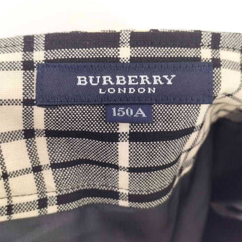 バーバリーロンドン BURBERRY LONDON チェック プリーツスカート レディース