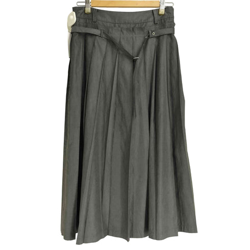 レイビームス Ray BEAMS レザーライクプリーツ スカート レディース