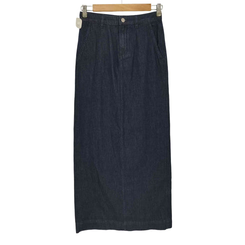 セオリー theory 24SS MAXI TROUSER SK デニムスカート レディース 024