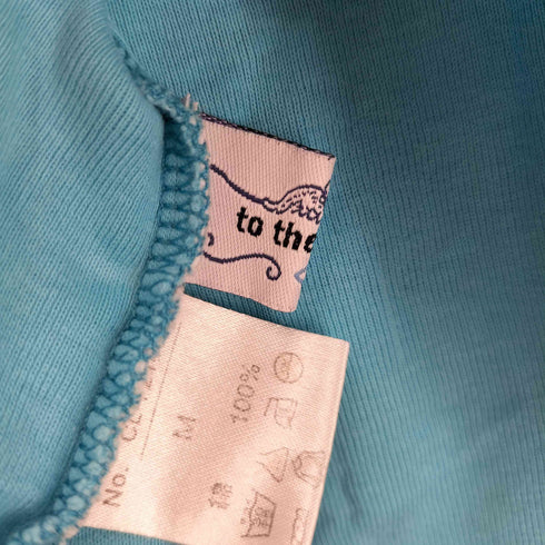 to the angel ラメ&ビジュー装飾 VネックTシャツ Y2K レディース M