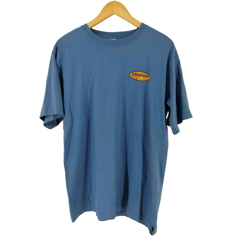 パタゴニア patagonia Beneficial T's メキシコ製 オーバルロゴ プリント 半袖 Tシャツ メンズ M
