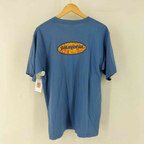 パタゴニア patagonia Beneficial T's メキシコ製 オーバルロゴ プリント 半袖 Tシャツ メンズ M